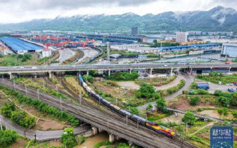 重庆西部陆海新通道一季度运量同比增幅超30%