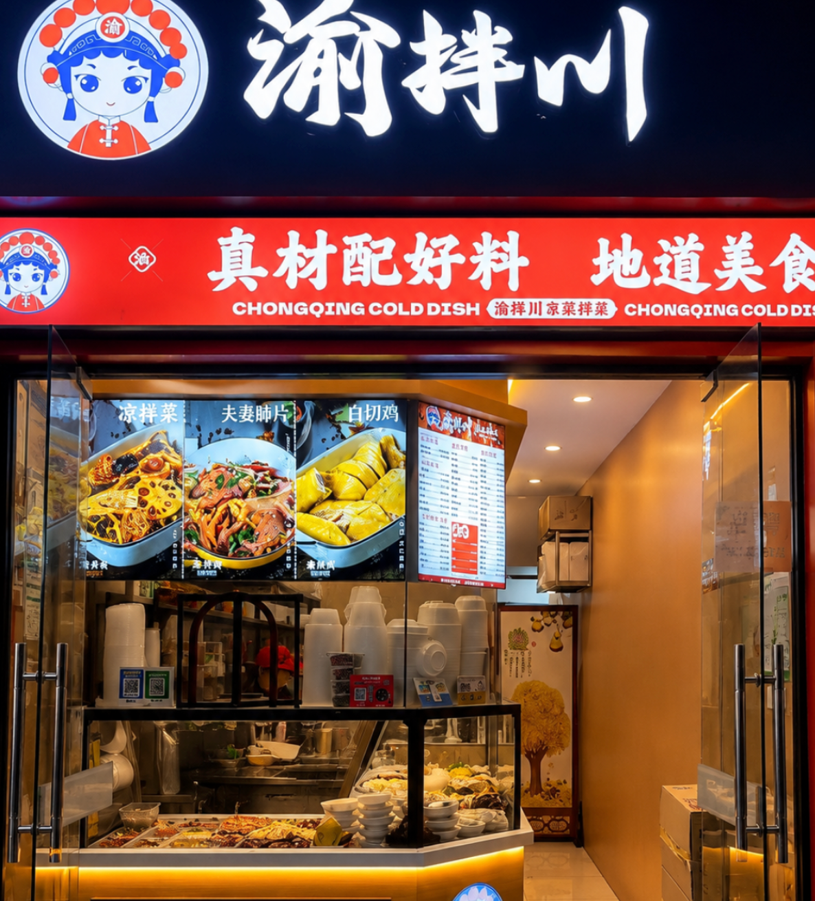 想做卤味加盟,为什么有人开始关注渝拌川凉拌菜小店插图2 想做卤味加盟,为什么有人开始关注渝拌川凉拌菜小店插图2