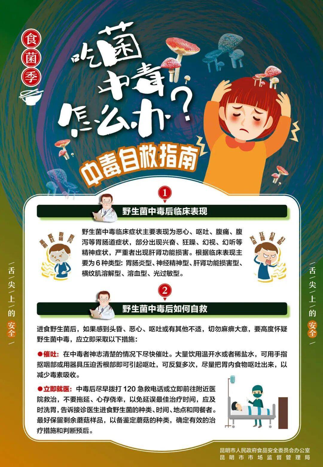 昆明市发布2026年野生菌中毒风险预警提示插图