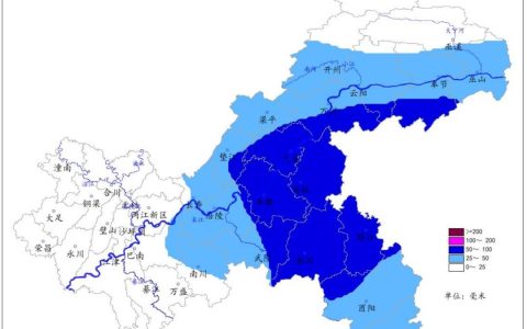 重庆市气象台发布暴雨黄色预警！涉及21个区县→