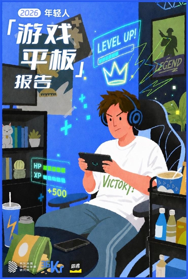 京东x36氪x后浪 手机装不下的野心,正在被搬进游戏平板|2026游戏玩家设备使用趋势观察插图 京东x36氪x后浪 手机装不下的野心,正在被搬进游戏平板|2026游戏玩家设备使用趋势观察插图