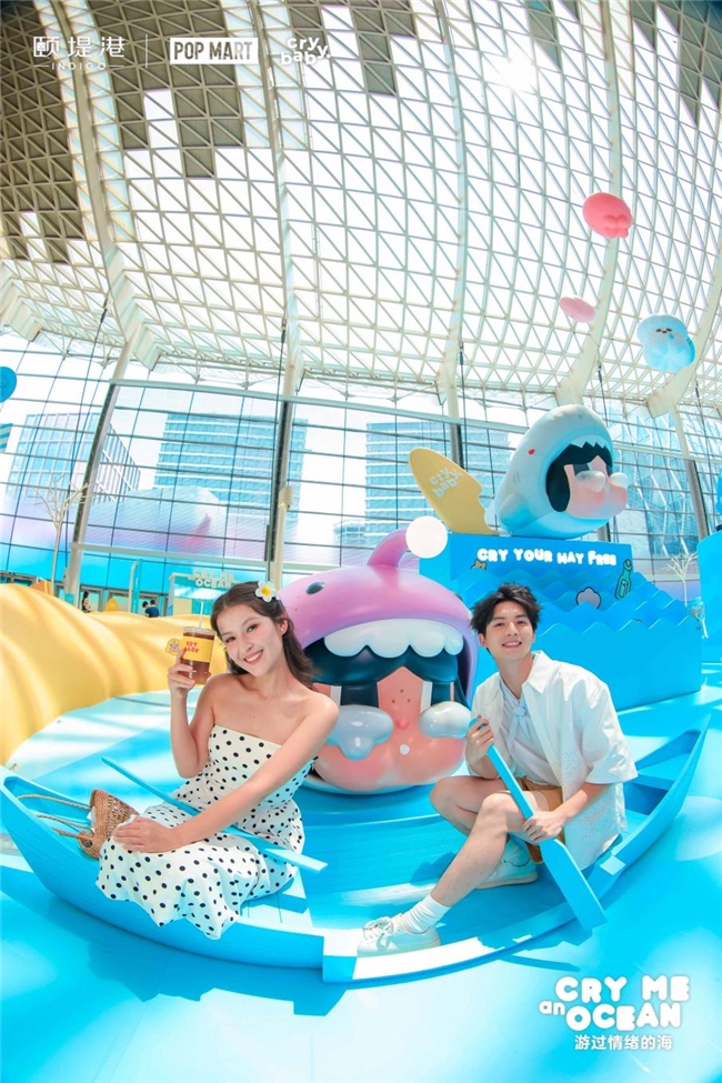 CRYBABY 北京首展“游过情绪的海”亮相颐堤港， 开启夏日沙滩派对插图5