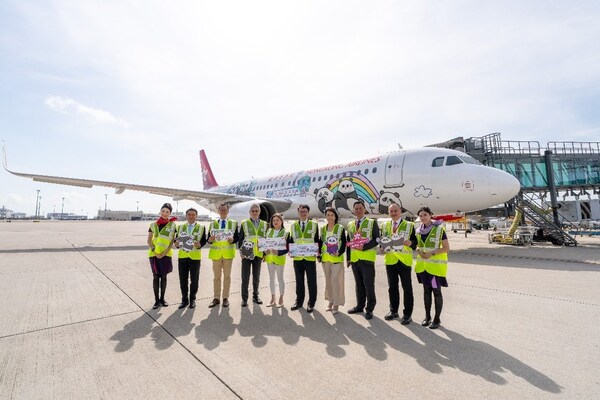 香港航空 X 海洋公园 Panda Friends彩绘客机全面升级插图
