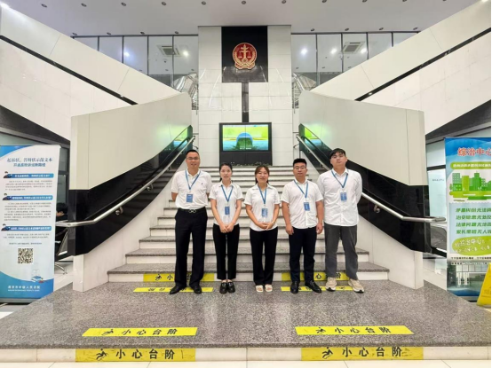 中建城建公司华东分公司开展“旁听庭审 以案明纪”警示教育活动插图1