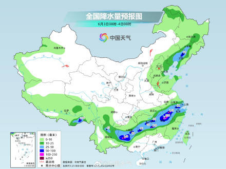 东北华北等地多雷雨 南方局地有暴雨或大暴雨插图