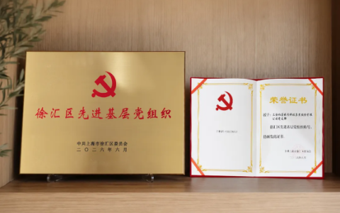 扎根组织建设 柏荟医疗集团党建工作获上海市徐汇区表彰