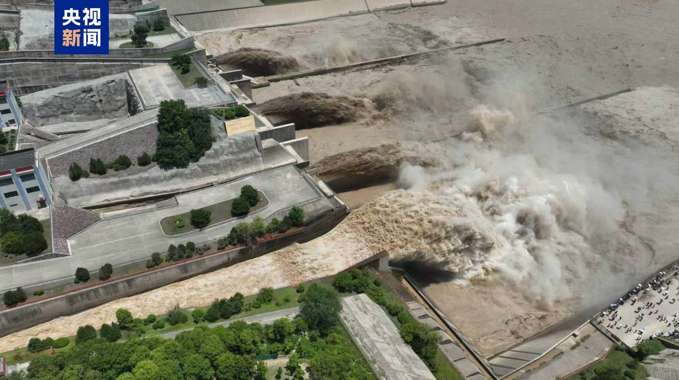 黄河调水调沙进入集中排沙阶段插图 黄河调水调沙进入集中排沙阶段插图