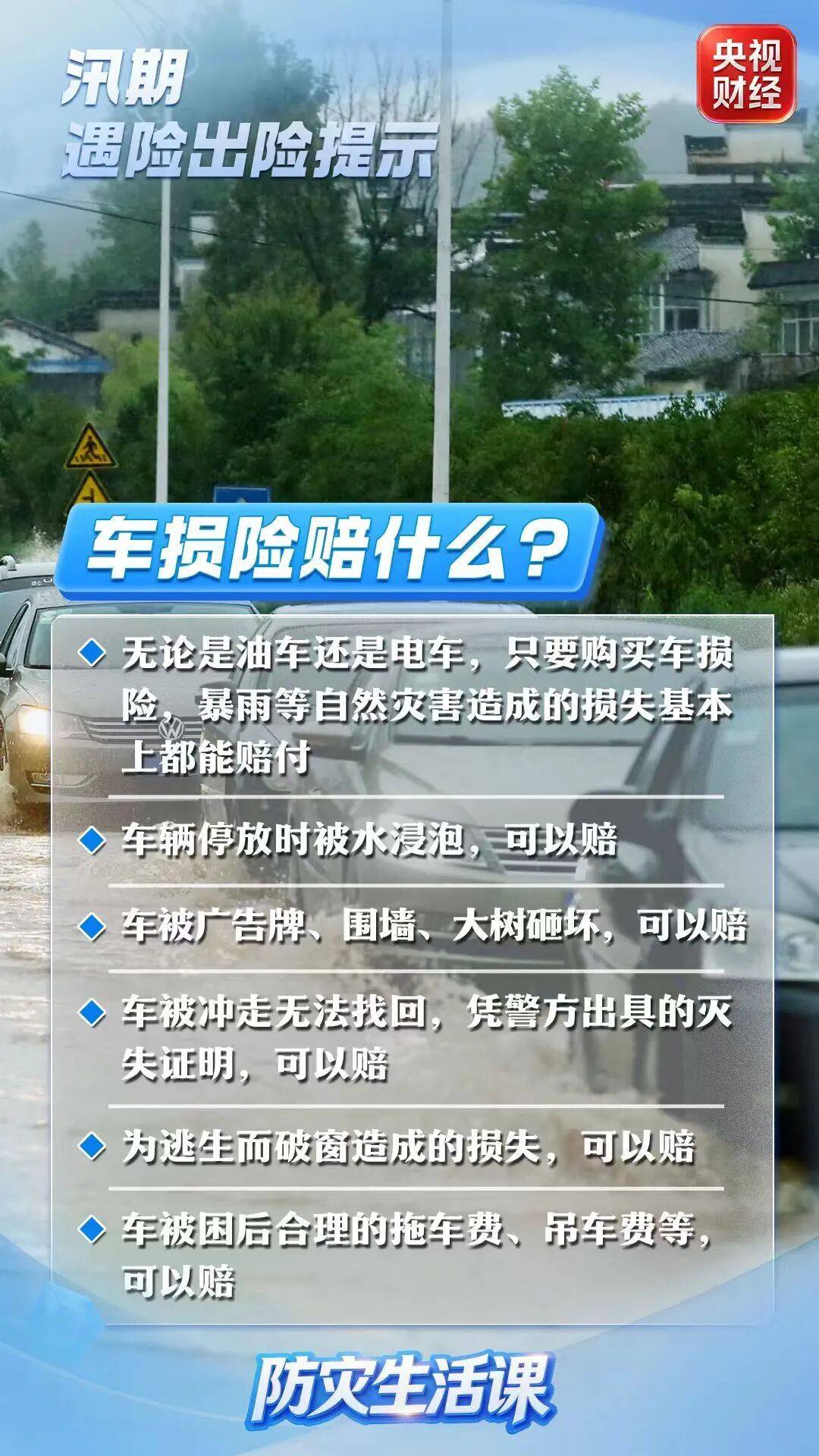 洪涝导致财产损失,保险怎么理赔?插图 洪涝导致财产损失,保险怎么理赔?插图