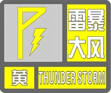 河北发布雷暴大风黄色预警插图