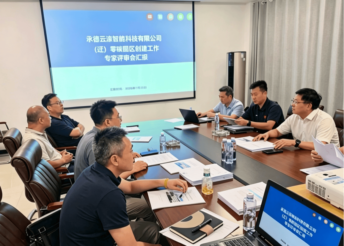承德云涤：践行“双碳”战略通过评审验收，成洗染业全国首个（近）零碳园区插图