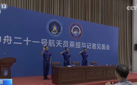 身心状态良好！神二十一号乘组返回后首次公开亮相