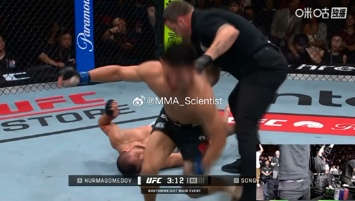 宋亚东UFC上海站KO乌马尔 闯入雏量级冠军挑战者行列