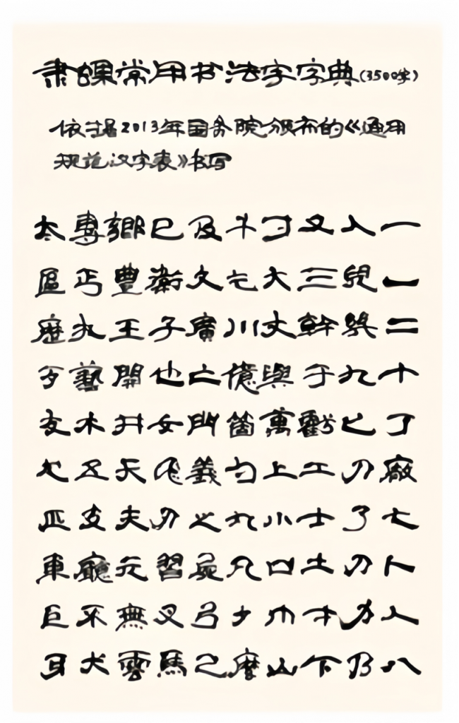 为古体立矩,为后世垂范——朱妙根先生《蜾扁体书法常用字字典》问世插图5 为古体立矩,为后世垂范——朱妙根先生《蜾扁体书法常用字字典》问世插图5