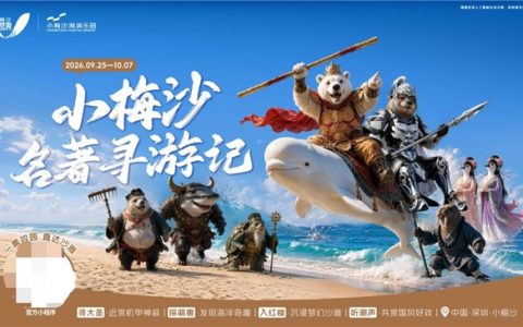 红楼梦游园、京剧变身、国风Live，小梅沙海滨乐园双节玩法多