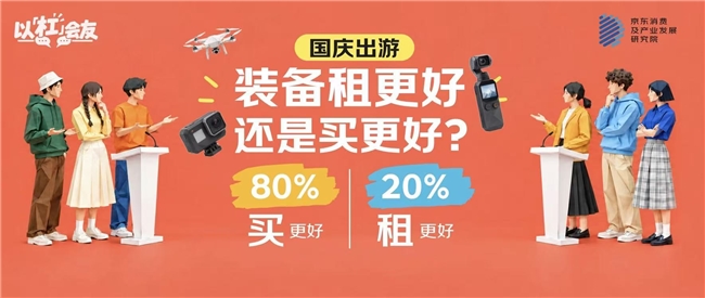 京东调研：灵活换机、随租随用、目的地直取，这届消费者把租赁玩出了花样