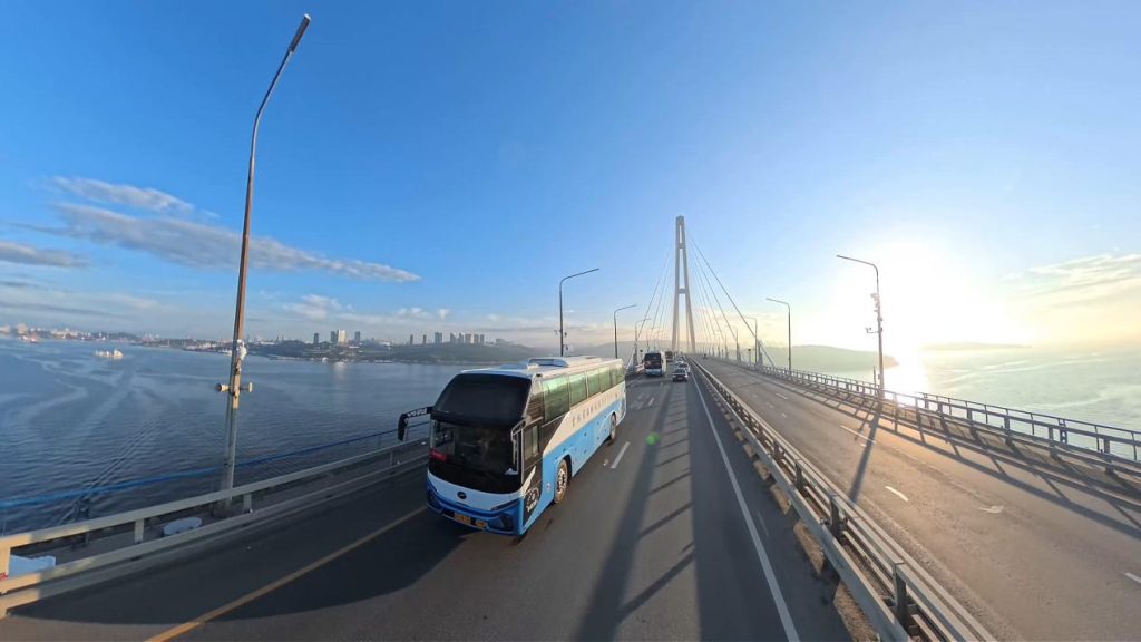 -35℃极寒见证  苏州金龙新V系客车“省心”解码东北亚跨境游方程式