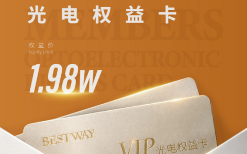 BESTWAY柏荟医疗集团推出光电权益卡 破解消费者选择难题