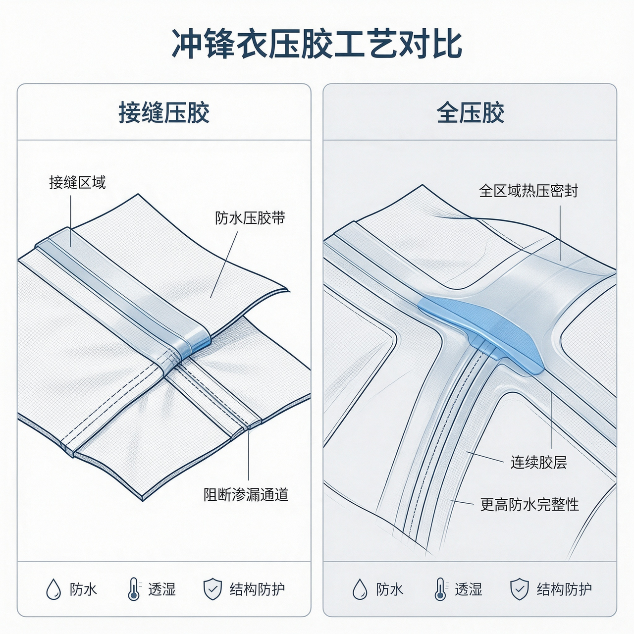 男士防水透气冲锋衣怎么选？先教你标准，再看实测3档场景