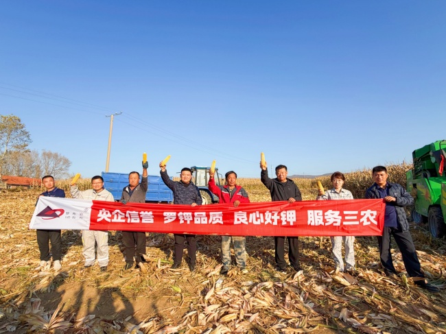 深耕黑土沃野，亩产2048斤！“罗布泊”系列产品玉米示范田亮出丰收“成绩单”